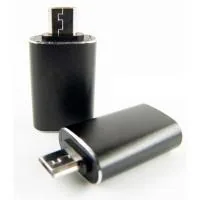 Adapter OTG USB 2.0 AF to Micro 5P black Dengos (ADP-017)