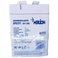 Battery for UPS Merlion 6V - 5.5Ah (GP655F1)