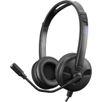 Headphones HP DHE-8009 Black (DHE-8009)