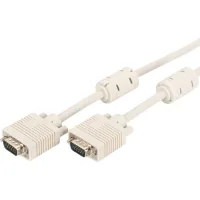 Кабель мультимедійний VGA M to VGA M 5.0m ferrite Digitus (AK-310103-050-E)