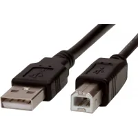 Printer cable USB 2.0 AM/BM 1.5m black ProfCable (ProfCable12-150)