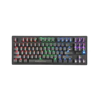 Клавіатура Xtrike ME GK-979 5 colors-LED Mechanical Red Switch USB Black (GK-979)