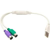 Adapter USB to 2xPS/2, 0.3m PowerPlant (CA913183)