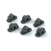 Cable holder Piko CC-905 6 pcs gray color (1283126476853)