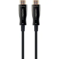 Кабель мультимедійний HDMI M to HDMI M 10.0m V2.0 AOC 4K60Hz gold Cablexpert (CCBP-HDMI-AOC-10M-02)