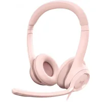 Headphones Logitech H390 USB Rose (981-001281)