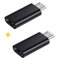 Adapter USB Type-C to MicroUSB AC-020 2 pcs XoKo (XK-AC020-BK2)