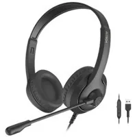 Headphones A4Tech FH100U Stone Black (4711421976978)