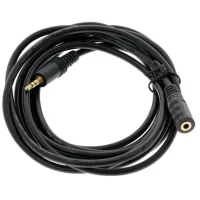 Кабель мультимедійний 3.5mm M to 3.5mm F 5.0m Value (B00344)