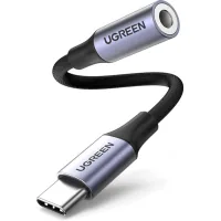 Adapter USB-C to 3.5mm F 0.10m AV161 Ugreen (80154)