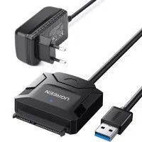 Adapter USB 3.0 Type-A to SATA III (F) CR108 Ugreen (20611)