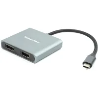 Adapter USB Type-C to 2x HDMI, 4K, 60Hz PowerPlant (CA913831)