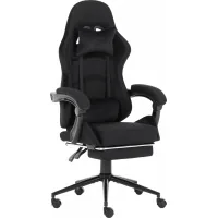 Крісло ігрове GT Racer X-2324 Black Suede (X-2324 Fabric Black Suede)