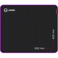 Килимок для мишки Lorgar Main 315 Black/Purple (LRG-GMP315)