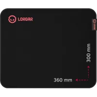 Mouse pad Lorgar Main 323 Black/Red (LRG-GMP323)