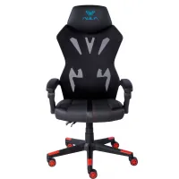 Крісло ігрове Aula F010 Gaming Chair Black/Red (6948391286228)