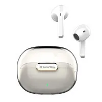 Headphones ColorWay Slim TWS-2 Earbuds White (CW-TWS2WT)