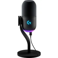 Microphone Logitech Yeti GX Dynamic RGB Gaming Mic with Lightsync Black (988-000569)