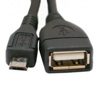 Adapter OTG USB 2.0 AF to Micro 5P 0.1m K-08 Box Voltronic (37393)