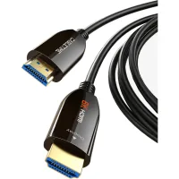 Кабель мультимедійний HDMI M to HDMI M 20.0m V2.1 AOC Cabletime (CA914043)