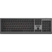 Клавіатура Maxxter KBW-01G-UA Wireless UA Gray (KBW-01G-UA)