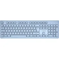 Клавіатура Canyon HKB-W01 Silent Wireless UA Blue (CNS-HKBW01BL)
