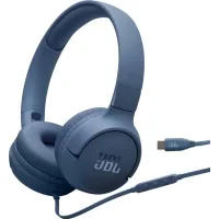 Headphones JBL Tune 520C USB-C Blue (JBLT520CBLU)
