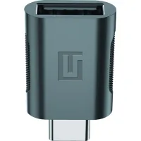 Перехідник OTG USB 2.0 AF to USB-C Space Grey Armorstandart (ARM69356)