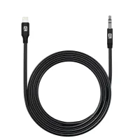 Кабель мультимедійний Lightning to 3.5mm M 1.0m black Armorstandart (ARM76889)