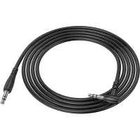 Кабель мультимедійний 3.5mm M to 3.5mm M 2.0m black BOROFONE (6974443382181)