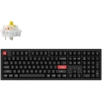 Клавіатура Keychron K10 PRO K pro Banana QMK Wireless/Bluetooth/USB-A UA Black (K10P-B4-UA)