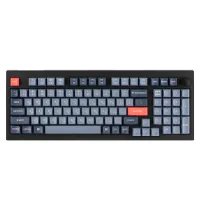 Клавіатура Keychron V5 Max Gateron Jupiter Banana Knob Hot-Swap QMK Wireless/Bluetooth/USB-А UA Black (V5M-D4-UA)