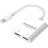 Адаптер Lightning to Lightning 12W + Lightning audio Promate (medialink-i2i)