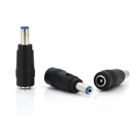 Перехідник DC 5.5x2.1mm (папа) - 5,5х2,5mm (мама) Blue Voltronic (01891 / YT-A-5.5x2.1M/5,5х2,5F-B)