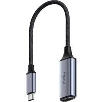 Перехідник USB-C to HDMI 4K60Hz Grey Cudy (UH401)