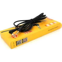 Multimedia cable 3.5mm M to 3.5mm M 2.0m black iKAKU (YT-AUXGJ(M)/(M)-KSC-522-B)