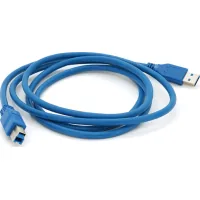 Cable for printer USB 3.0 AM/BM 1.8m blue Voltronic (YT-3.0AM\BM-1.8BL)