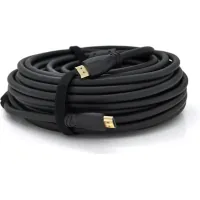 Кабель мультимедійний HDMI M to HDMI M 20.0m V2.0 4K black Ritar (HDMI(M)/(M)V2.0-20m-347P)