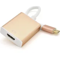 Adapter USB-C to HDMI F 0.1m 4K gold Voltronic (YT-C-Type-C(M)/HDMI(F))