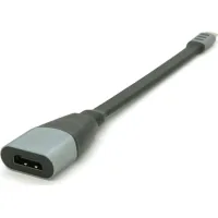 Adapter USB-C to HDMI F 0.18m black-gray Voltronic (Type-C(M)/HDMI(F)flat18cm)