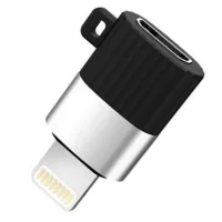 Перехідник Lightning M to Micro 5P F black XO (XO-NB149B-BK)