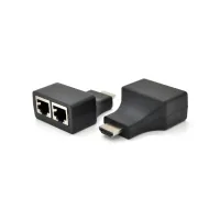 Адаптер HDMI extender passive 30m 2xCAT5E/6 720P 1080P Voltronic (YT-SCPE HDMI/2P-30m720P)