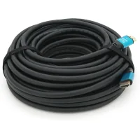Кабель мультимедійний HDMI M to HDMI M 15.0m V2.0 4Kx2K black Merlion (YT-HDMI(M)/(M)4KV2.0-15m/19121)
