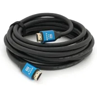 Кабель мультимедійний HDMI M to HDMI M 5.0m V2.0 4Kx2K black Merlion (YT-HDMI(M)/(M)4KV2.0-5.0m/19119)