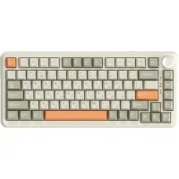 Клавіатура Ajazz AK820 MAX Flying Fish Switch RGB Wireless/Bluetooth/USB Beige (AK820MAX-FF-R)