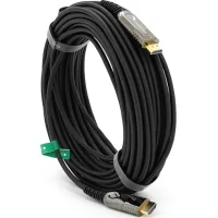 Кабель мультимедійний HDMI M to HDMI M 20.0m V2.0 4K UHD black VEGGIEG (YT-HDMI(M)/(M)HA-20/19719)