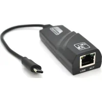 Adapter USB-C to RJ45 1000Mbps black Voltronic (Type-C-Rj-45.G/25849)