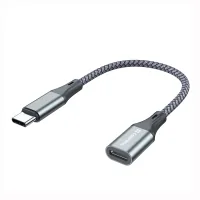 Adapter USB-C M to Lightning F 0.17m gray ColorWay (CW-AD-CL)