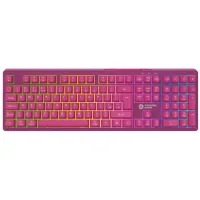 Клавіатура Canyon Fortnax Bluetooth/Wireless/ USB UA Pink (CND-SKBW2)