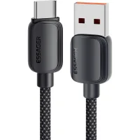 Data cable USB 2.0 AM to USB-C 3.0m 100W black Essager (EXC7A-WLC01-P)